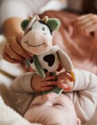 BABYONO Jucarie senzoriala pentru carucior Vacuta Bingo