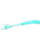 BABYONO Lingurita din silicon pentru bebelusi Baby Ono Smile turcoaz