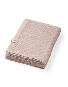 BABYONO Paturica tricotata 167303 din fibre de bambus maro 75x100 cm
