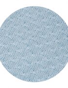 BABYONO Paturica tricotata 167304 din fibre de bambus albastru 75x100 cm