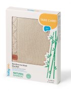 BABYONO Paturica tricotata 167402 din fibre de bambus crem 75x100 cm