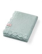 BABYONO Paturica tricotata 167404 din fibre de bambus verde 75x100 cm