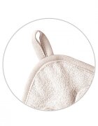 BABYONO Prosop baie bambus cu gluga 100 x 100 cm bej
