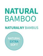 BABYONO Prosop baie bambus cu gluga 100 x 100 cm crem