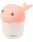 BABYONO Recipient Baby Ono pentru clatit parul Whale roz