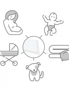 BABYONO Set 12 aleze de unica folosinta 40x60 cm