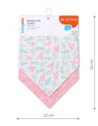BABYONO Set 2 bavete tip bandana Baby Ono frunze