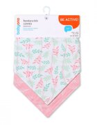 BABYONO Set 2 bavete tip bandana Baby Ono frunze