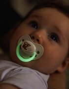 BABYONO Set 2 suzete anatomice din silicon 6-18 luni