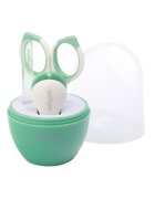 BABYONO Set 3 piese manichiura Baby Ono pentru copii cu suport verde