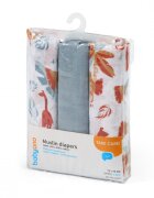 BABYONO Set 3 scutece din muselina super soft 34807 din bumbac 70x70 cm