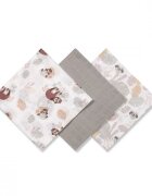 BABYONO Set 3 scutece din muselina super soft 34810 din bumbac 70x70 cm