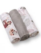 BABYONO Set 3 scutece din muselina super soft 34810 din bumbac 70x70 cm