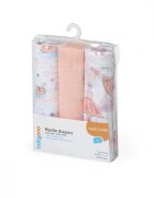 BABYONO Set 3 scutece din muselina super soft 34811 din bumbac 70x70 cm