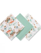 BABYONO Set 3 scutece din muselina super soft 34812 din bumbac 70x70 cm
