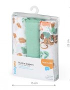 BABYONO Set 3 scutece din muselina super soft 34812 din bumbac 70x70 cm