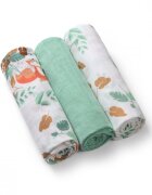 BABYONO Set 3 scutece din muselina super soft 34812 din bumbac 70x70 cm
