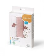 BABYONO Set 3 scutece din muselina super soft 34813 din bumbac 70x70 cm