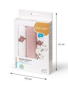 BABYONO Set 3 scutece din muselina super soft 34813 din bumbac 70x70 cm