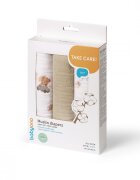 BABYONO Set 3 scutece din muselina super soft 34815 din bumbac 70x70 cm