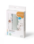 BABYONO Set 3 scutece din muselina super soft 34816 din bumbac 70x70 cm