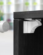 BABYONO Set 4 dispozitive de siguranta pentru bebelusi incuietoare magnetica pentru mobila