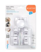 BABYONO Set 4 dispozitive de siguranta pentru bebelusi incuietoare magnetica pentru mobila