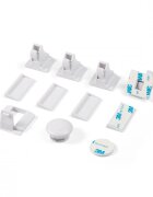 BABYONO Set 4 dispozitive de siguranta pentru bebelusi incuietoare magnetica pentru mobila