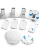 BABYONO Set 4 dispozitive de siguranta pentru bebelusi incuietoare magnetica pentru mobila