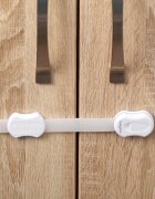 BABYONO Set 4 protectii universale albe pentru mobila