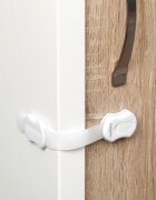 BABYONO Set 4 protectii universale albe pentru mobila