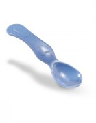 BABYONO Set castron si lingurita albastru inchis