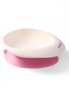 BABYONO Set castron si lingurita roz