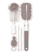 BABYONO Set perii pentru biberon si tetine Gri
