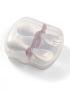 BABYONO Set tacamuri Baby Ono ergonomice roz