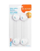 BABYONO Set universal de protectie usi Baby Ono 2 bucati Alb
