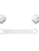BABYONO Set universal de protectie usi Baby Ono 2 bucati Alb