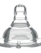 BABYONO Tetina anticolici pentru biberoane cu gatul larg 0 luni+ flux 1 Baby Ono 1204