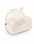 BabySteps Fotoliu pentru copii cu spatar catifea Velvet Ursulet Teddy Ecri