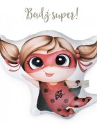 BabySteps Perna bebe Superhero Ladybug girl