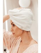 BabySteps Prosop Turban din bambus pentru mamici si copii Sepia Rose