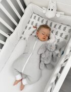 BabySteps Sac de dormit cu picioare bumbac muselina 0.5 Tog Pastel Blue M 3 ani+