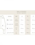 BabySteps Sac de dormit cu picioare din bumbac 1 tog Happy Bear S 1-3 ani