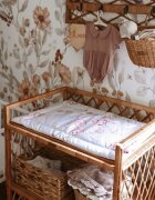 BabySteps Saltea by pentru masa de infasat bebe impermeabila fata dubla Nature