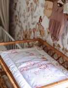 BabySteps Saltea by pentru masa de infasat bebe impermeabila fata dubla Nature