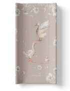 BabySteps Saltea de infasat cu spate intarit si margini de protectie 50x80 cm Goose Family