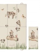 BabySteps Saltea pliabila impermeabila de calatorie 40x60 cm Happy bear