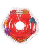 BABYSWIMMER Colac de gat pentru bebelusi rosu cu zornaitoare 0-24 luni