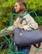 BADABULLE Geanta pentru scutece Pocketstyle Blue