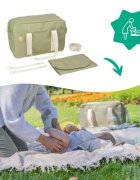 BADABULLE Geanta pentru scutece tip bowling Olive